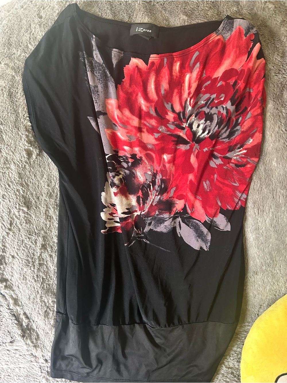 Vintage Iz Byer Watercolor Floral Print Tank